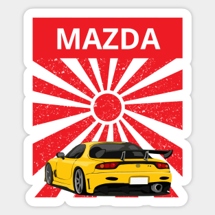 mazda rx7 Sticker